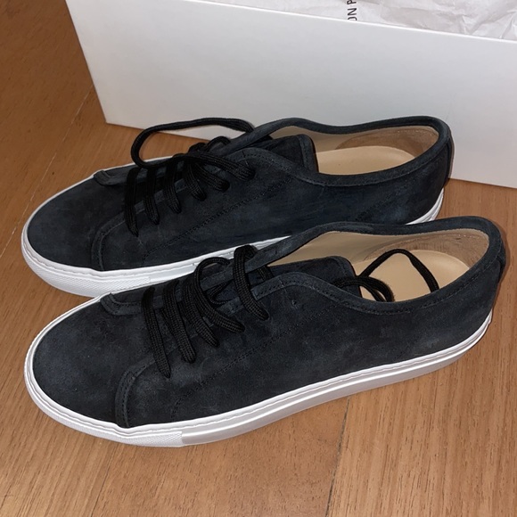Common Projects Black Suede Sneakers, Size 39 - Picture 3 of 5